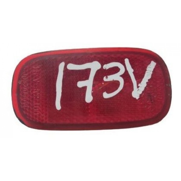 Olho De Gato Parachoque Traseiro Toyota Rav4 2001 A 2006 Vermelho