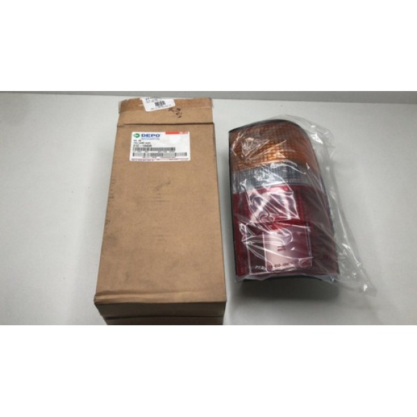 Lanterna Nova Traseira Direita Tricolor Hilux 1992 A 2001 Direito Chocolate